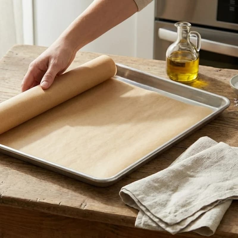 Step 1: Preheat oven to 400°F (200°C). Line a large baking sheet wit