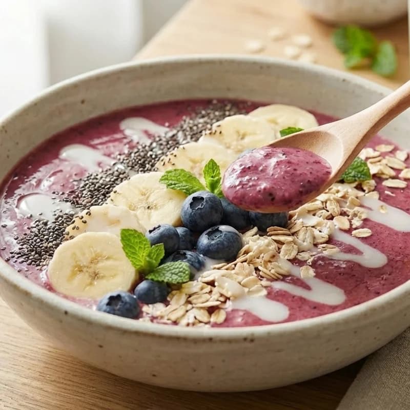 Step 5: Serve immediately and enjoy with a spoon.