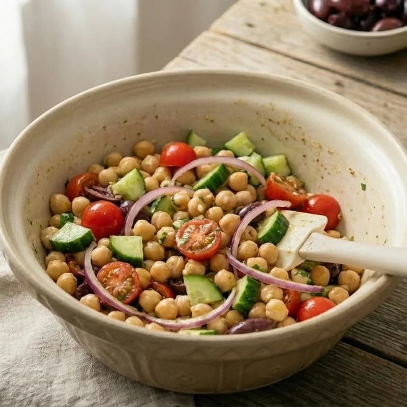 Step 5: Let sit for 5-10 minutes to allow flavors to meld, then serv