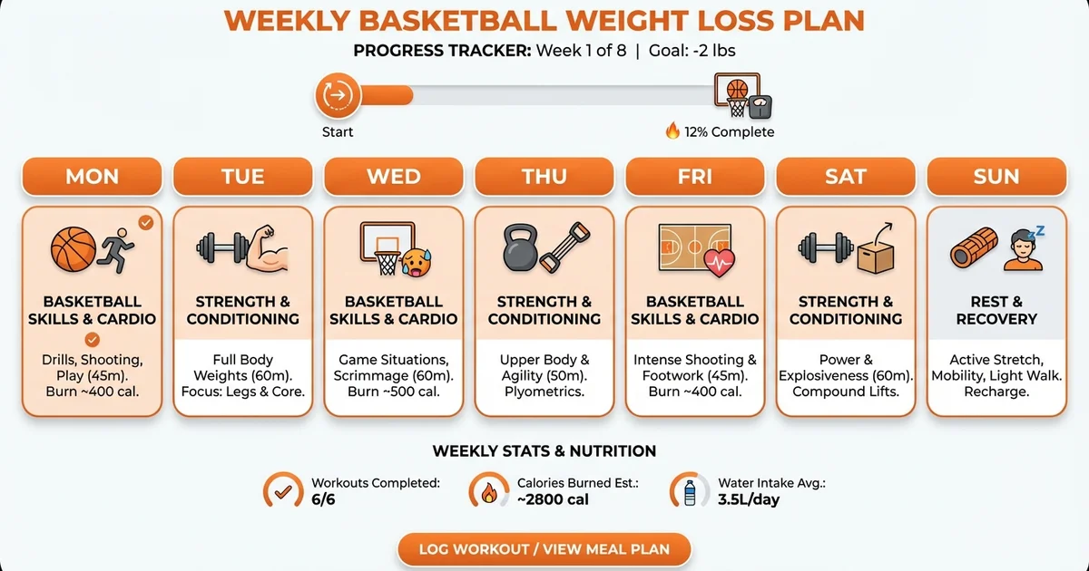 Basketball Weight Loss Plan
