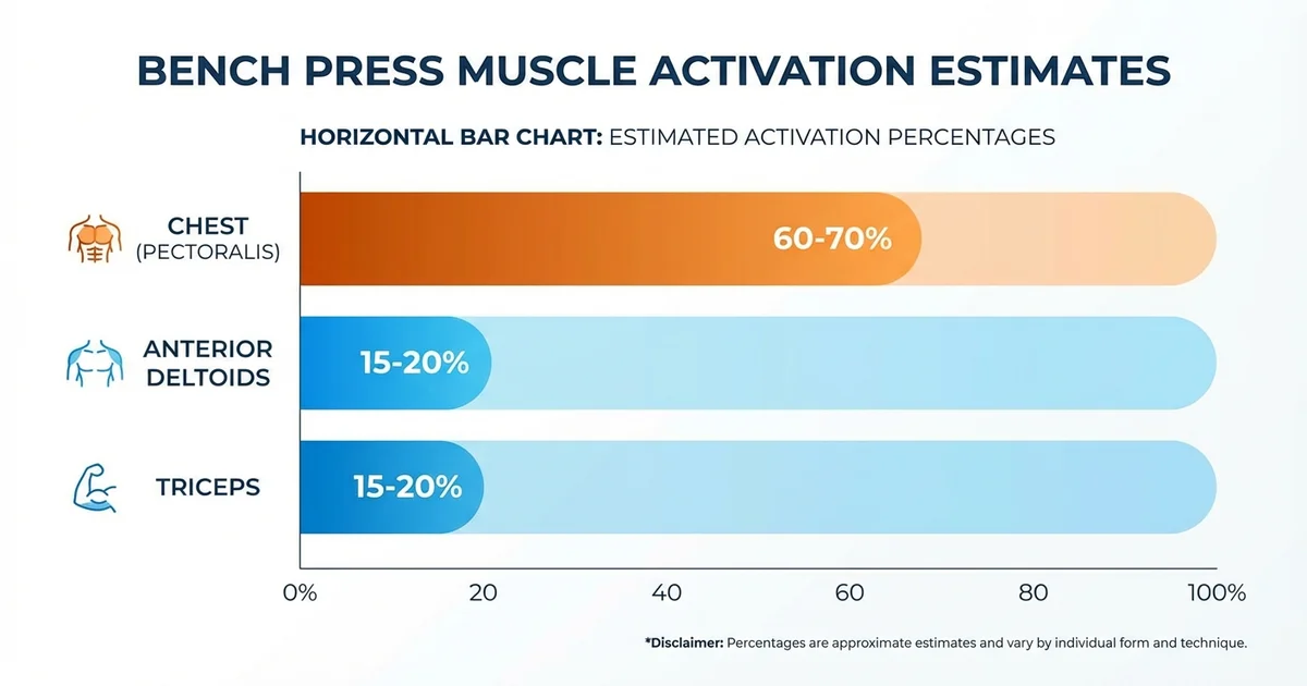 Bench Press Muscle Activation Chart