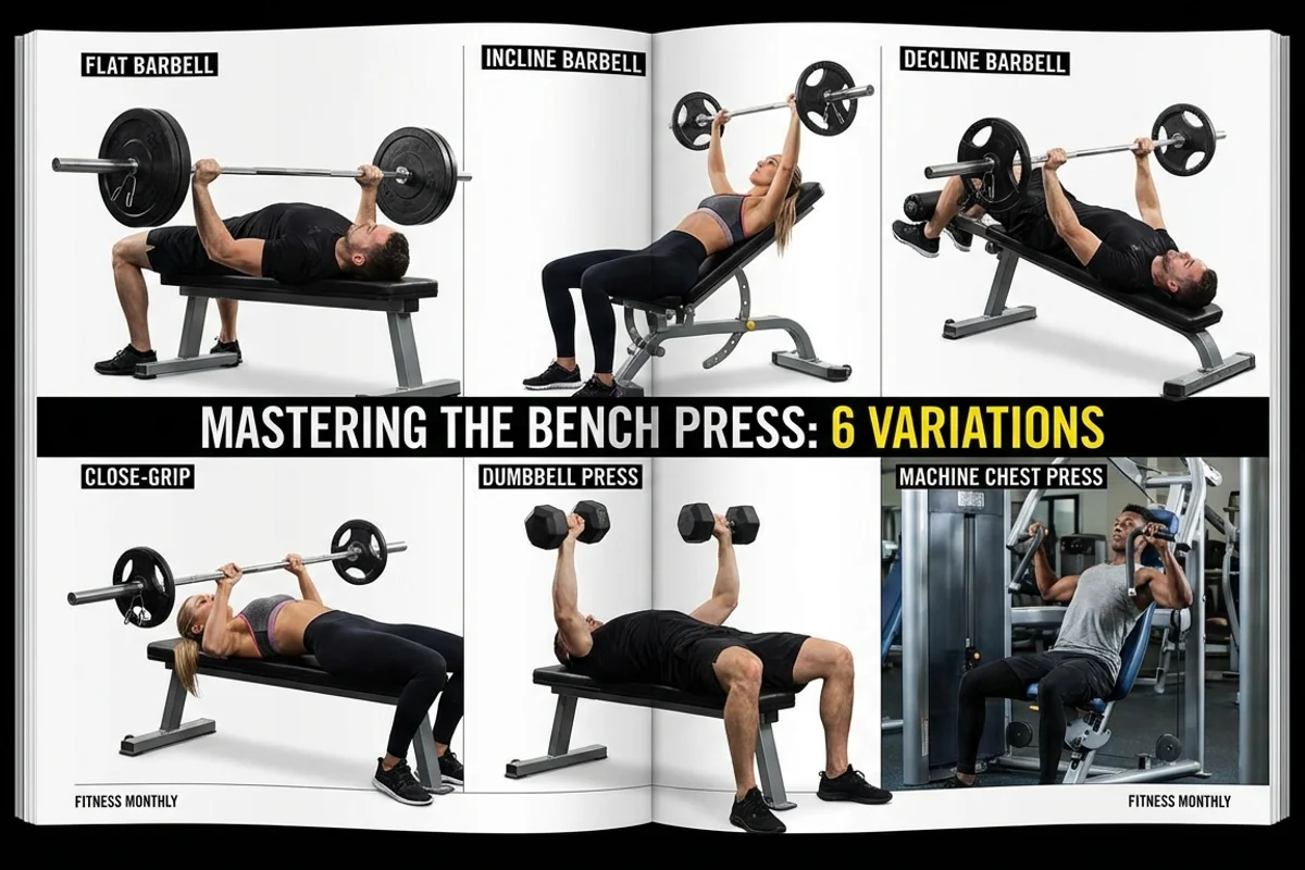 Bench Press Variations Grid