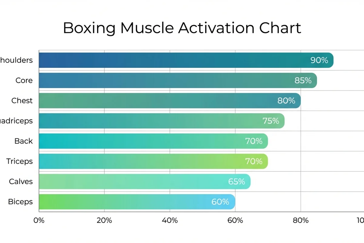 Boxing Muscle Activation Chart