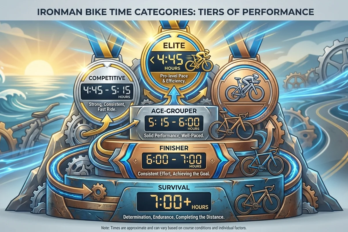 Ironman Bike Time Categories