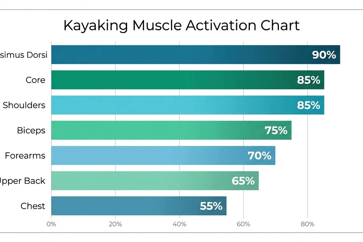 Kayaking Muscle Activation Chart