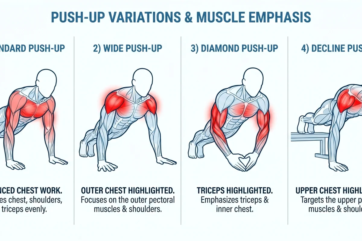 Push Up Muscles Worked Complete Anatomy Guide