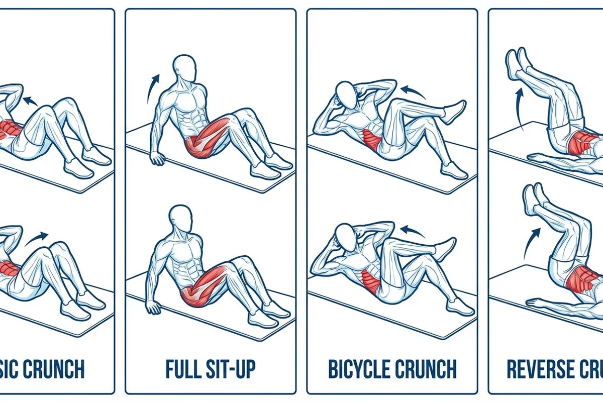 Sit-Up and Crunch Variations