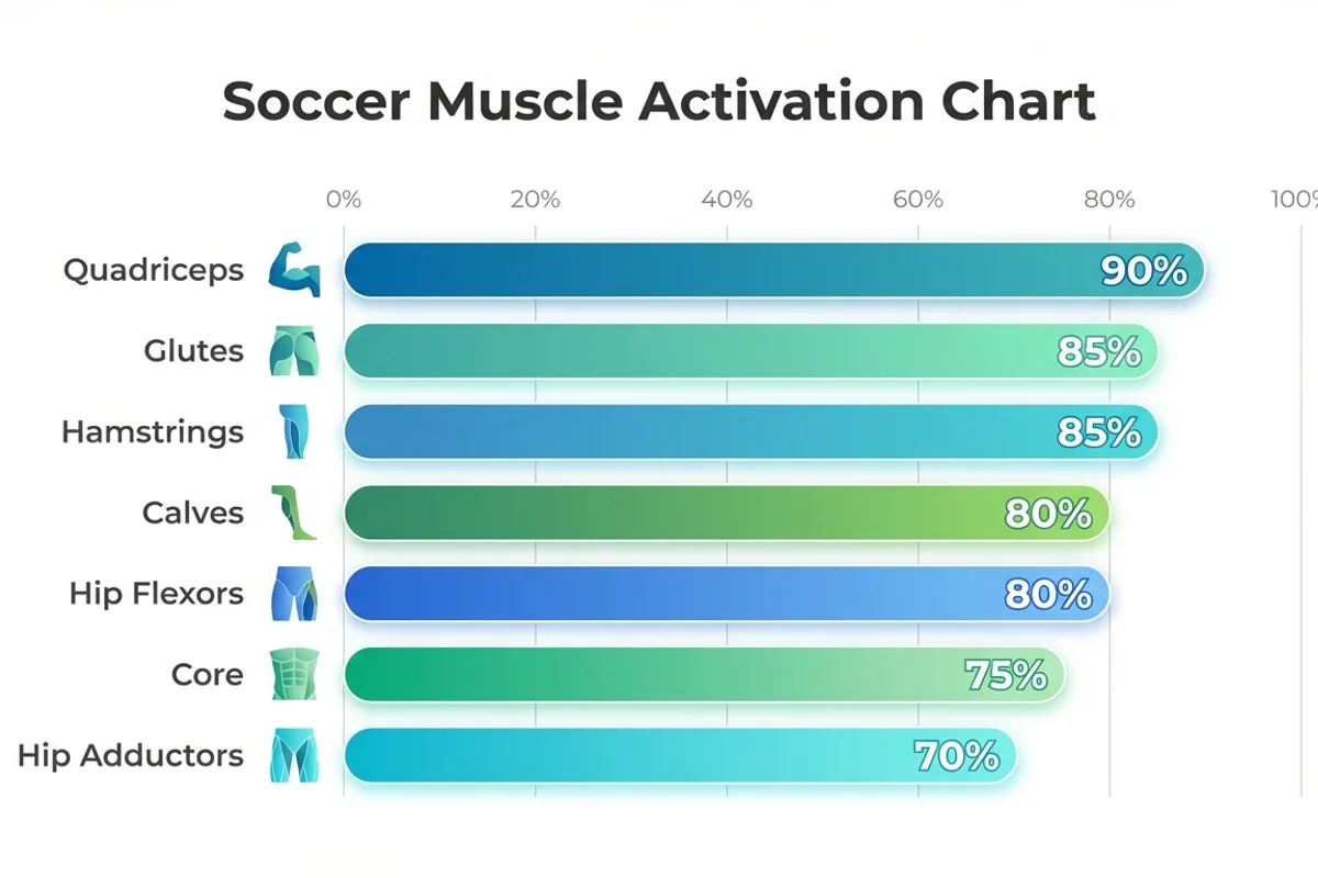 Soccer Muscle Activation Chart