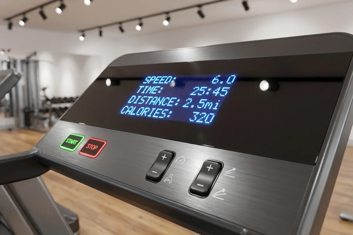 Treadmill Control Panel Guide