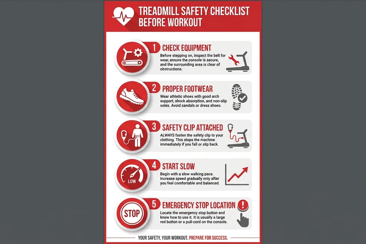 Treadmill Safety Checklist