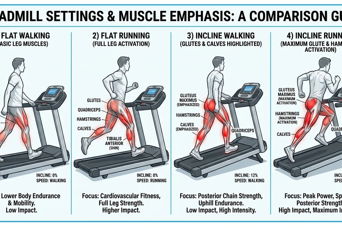 Treadmill Speed and Incline Muscle Activation